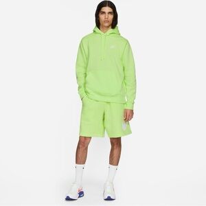 Nike Unisex Bright Green Athletic Sweaters size small